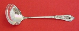 Rose Point by Wallace Sterling Silver Sauce Ladle 5 1/2&quot;  Heirloom Silverware - $68.31