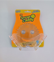 Scrub Daddy Sponge Caddy Heavy Duty Sponge Holder Plastic Suction Cup New - £11.92 GBP