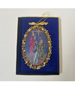 1998 Rolan Johnson Wise Men Seek Christ Mosaic Christmas Ornament Still ... - £38.53 GBP