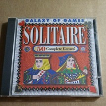 Galaxy Of Games Solitaire Windows 95/98 PC 50 Family Friendly Computer Games - £23.37 GBP