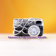 2022 Winter 925 Sterling Silver Moments Marvel Spider-Man Camera Selfie Charm  - £13.23 GBP