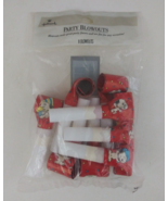 New Vintage 1991 Hallmark Peanuts Snoopy Part Blowouts Package Of 8 Sealed - $7.91