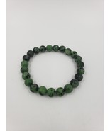 Ruby Zoisite 8mm Bead Stretch Bracelet - $10.39 CAD