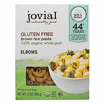Jovial Pasta,Og1,Brown Rice Elb 12 Oz (Pack of 12) - £49.85 GBP