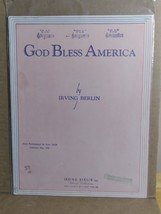 Sheet Music God Bless America by Irving Berlin - £7.86 GBP