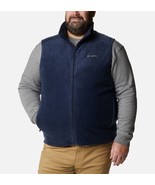 Mens Columbia Steens Mountain Full Zip Fleece Big &amp; Tall Vest - 2X - NWT - £25.16 GBP