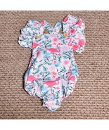 Boutique Infant Flamingo Romper No Size Tag Fits about 2T - $11.99