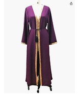 Muslim Dress Long Sleeves Islamic Hijab Dress V Neck - $22.42 CAD