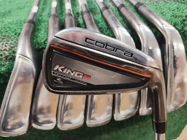 Cobra King F6 Golf Iron set 4-PW,GW Regular Flex Steel Shaft - £204.60 GBP