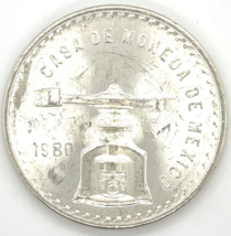 1980/9 Mexiko Onza Casa De Moneda De Mexiko - 0,925 Silber - $1,732.96 MXN