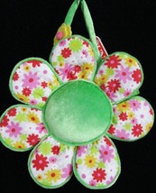 Gund Kids Purse Pocketbook Girls Baby Flower Power Handbag Floral NEW Tag - £4.69 GBP