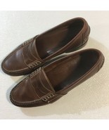 10 D ~ Cole Haan Men&#39;s Brown Leather Classic Loafers ~ C01251 - £30.35 GBP