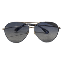 Kate Spade Womens Carolane Sunglasses Blue Lens Gold Tortoise Frames KY2DG NWOT - £54.99 GBP