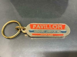 Vintage Promo Keyring Pavillon Mercury Lincoln Keychain Ford Ancien Porte-Clés - £7.04 GBP