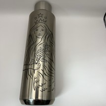 Starbucks Siren Shine Stainless Steel Water Bottle Mermaid 50th Annivers... - $26.00