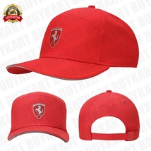 Scuderia Ferrari Baseball Cap Puma Cap Premium Polyester Red Cap - £35.97 GBP
