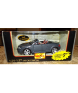 1/24 2000 maisto gray audi TT roadster convertible car in the box new - $49.49