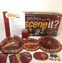 Harry Potter Scene-it ? Board DVD Family Game Complete Box Movie Clips F... - $15.82