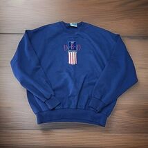 Endless Designs Vtg All American Dad Crewneck Sweatshirt Mens Sz XL USA ... - $29.70