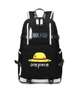 One Piece Theme Fighting Anime Series Backpack Schoolbag Daypack Strawha... - £33.08 GBP