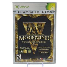 Elder Scrolls III Morrowind Platinum Game of the Year Edition for Xbox Original - £30.36 GBP