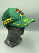 Vintage John Deere Full Throttle Mesh Truckers Cap Hat Adjustable Tractor - $14.01