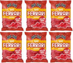 6 pcs. Ferraribilar, Swedish Raspberry Flavored Ferrari Candy Cars - 130 grams - £35.97 GBP