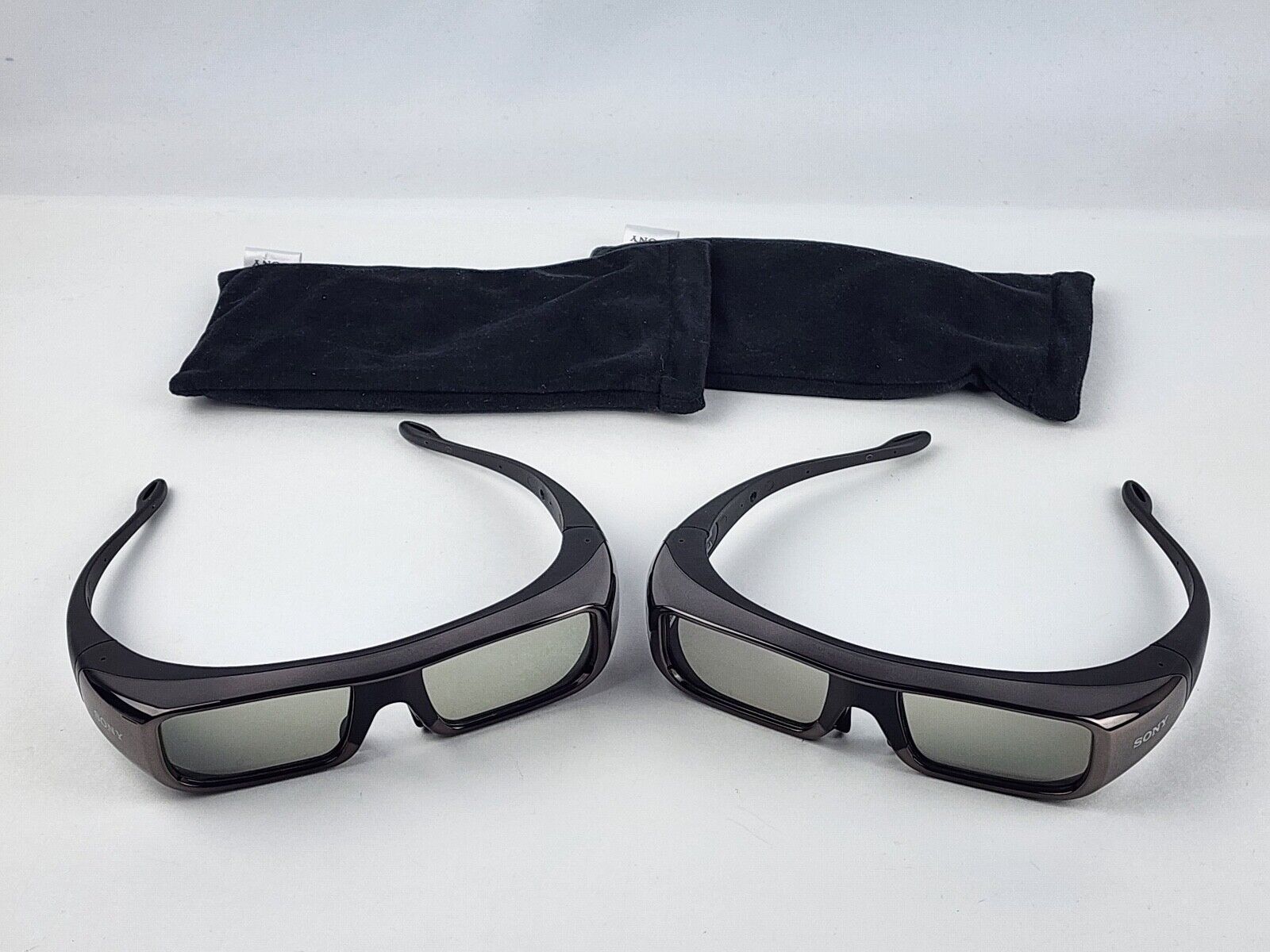 Sony 3D Glasses TDG-BR100 for Sony Bravia TV w/ bags Untested No batteries - £24.90 GBP