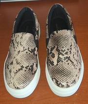 Daily Women&#39;s Shoes Size 6.5 Platform Slide On Sneakers  Faux Python. - $20.44