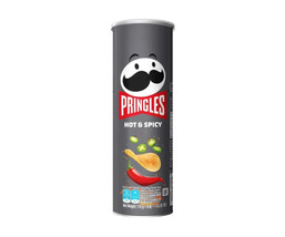 40 X Cans of Pringles Hot &amp; Spicy Flavored Chips 110g Each - Limited Time! - £145.83 GBP