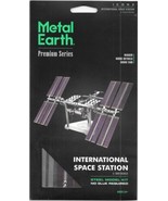 The International Space Station ISS Metal Earth Steel ICONX Model Kit NE... - £19.66 GBP