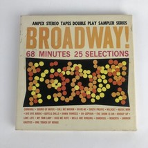 Broadway ! Ampex Sampler Series Reel To Reel Tape 7 1/2 IPS Play 68 Mins. - £11.95 GBP