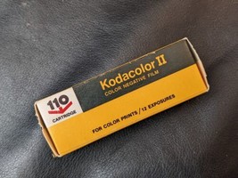 Vintage 1976 Kodak Kodacolor II Color Negativo Film 110 Cartucho C110-12... - £9.11 GBP