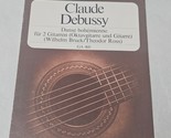 Claude Debussy Danse Bohemienne fur 2 Gitarren Oktavgitarre und Gitarre  - $5.98