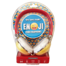 Emoticon Stereo Headphones ~ Overhead ~ Emoji ~ Brand New in Original Pa... - $20.00