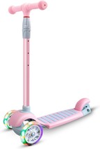 67I 3-Wheel Kids Kick Scooter With Light-Up Wheels And Adjustable, Ages ... - £50.65 GBP