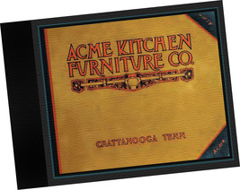 Acme Kitchen Furniture Co (1911) CATALOG oak wood cabinets amoire cases SAMPLES - £27.37 GBP