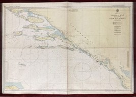 Nautical Chart Ulcinj Split Palagruza Adriatic Sea Croatia No Admiralty 196 - £68.66 GBP