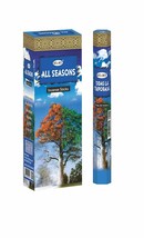D'Art All Season Incense Stick Export Quality Hand Rolled in India 6 X120 Stick  - $15.22