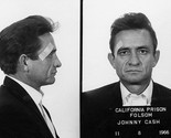 JOHNNY CASH MUG SHOT 8X10 PHOTO MUSIC CRIME PICTURE - $4.94