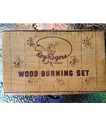 Roy Rodgers And Trigger Wood Burning Rapsport Brothers Burn Rite Vintage - $54.16 CAD