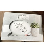 SHAPER IMAGE SPEECH BUBBLE MESSAGE BOARD LED NEW IN BOX - $35.23 CAD