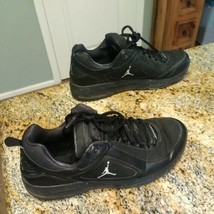 Rare Jordan Trainer Shoes Black 316449-001 Size 11.5  - $64.35