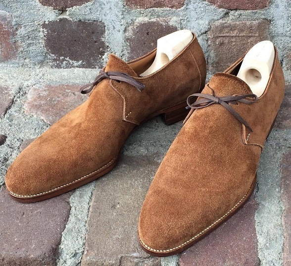 New Men's Lace Up Brogue dress Fashion shoes Handmade New men's Brown Suede shoe