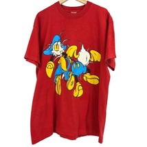 Mickey Mouse &amp; Friends shirt L / XL crawl through 1990s donald minnie go... - £31.92 GBP