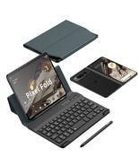 Generic for Google Pixel 9 Pro Fold Leather Flip case Portable Keyboard ... - $185.16