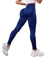 Trendy Tron Women&#39;s High Waist Seamless Sports Leggings, Army Green, XS ... - $511.13 MXN