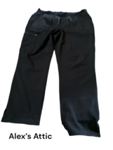 Scrubology scrub pants Large petite black pre-owned - £15.55 GBP