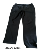 Scrubology scrub pants Large petite black pre-owned - $376.33 MXN