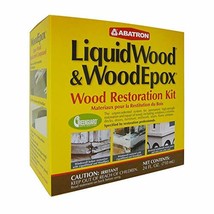 Abatron Wood Restoration Kit - 24 Ounce - Includes LiquidWood Epoxy Resi... - £44.47 GBP